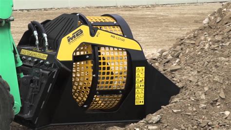 dirt screener for skid steer|skid steer screener attachment.